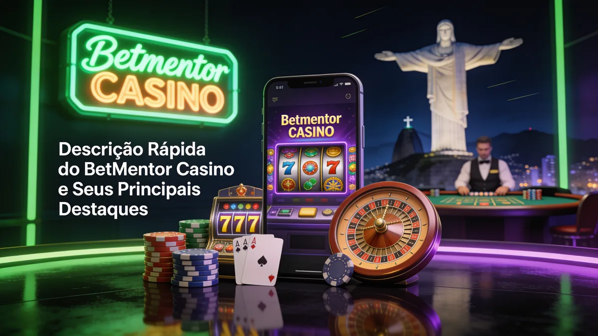 betmentor no Brasil — Descrição Rápida do BetMentor Casino e Seus Principais Destaques